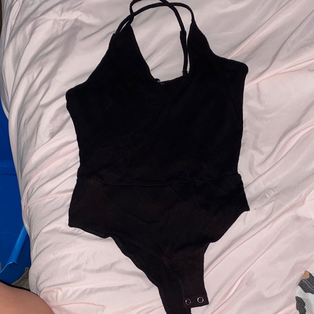Forever 21 Black Womens Bodysuit